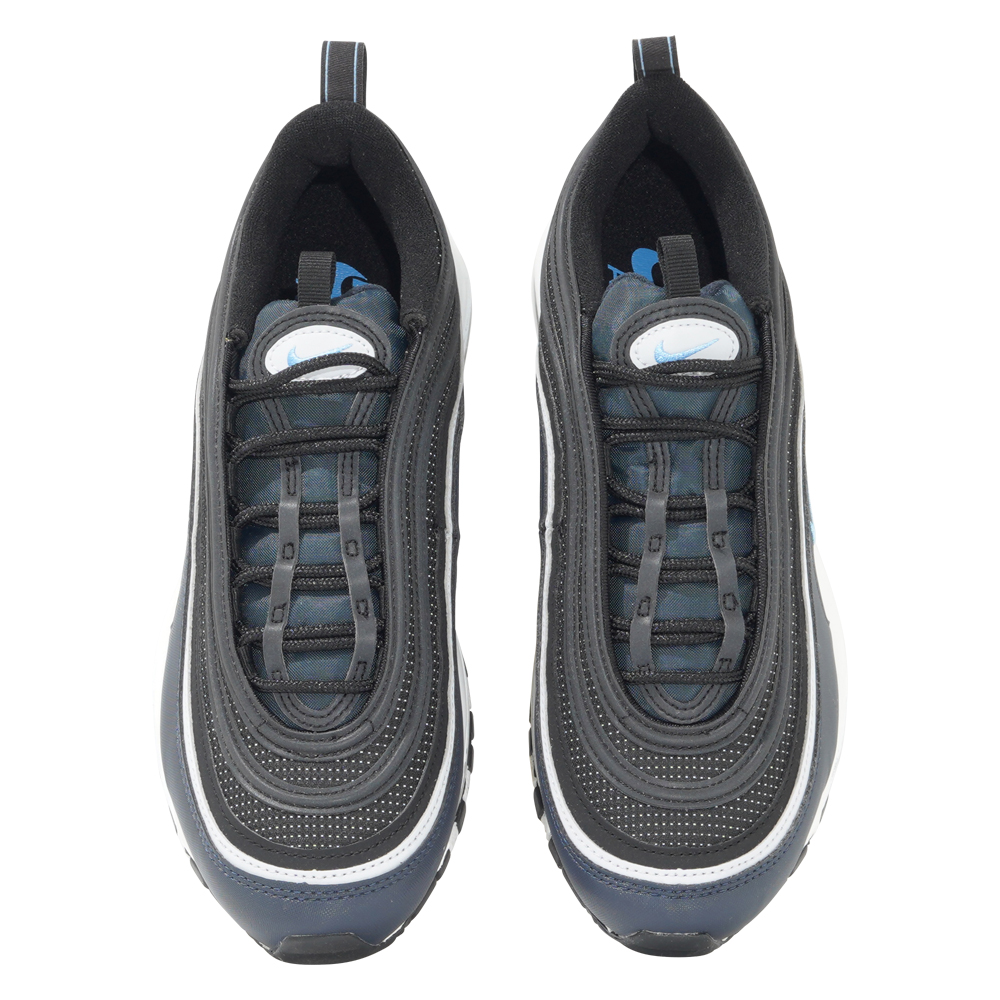 Nike Air Max 97 (Black/Dark Obsidian/Pure Platinum/University Blue) - SKU:  DQ3955-001 