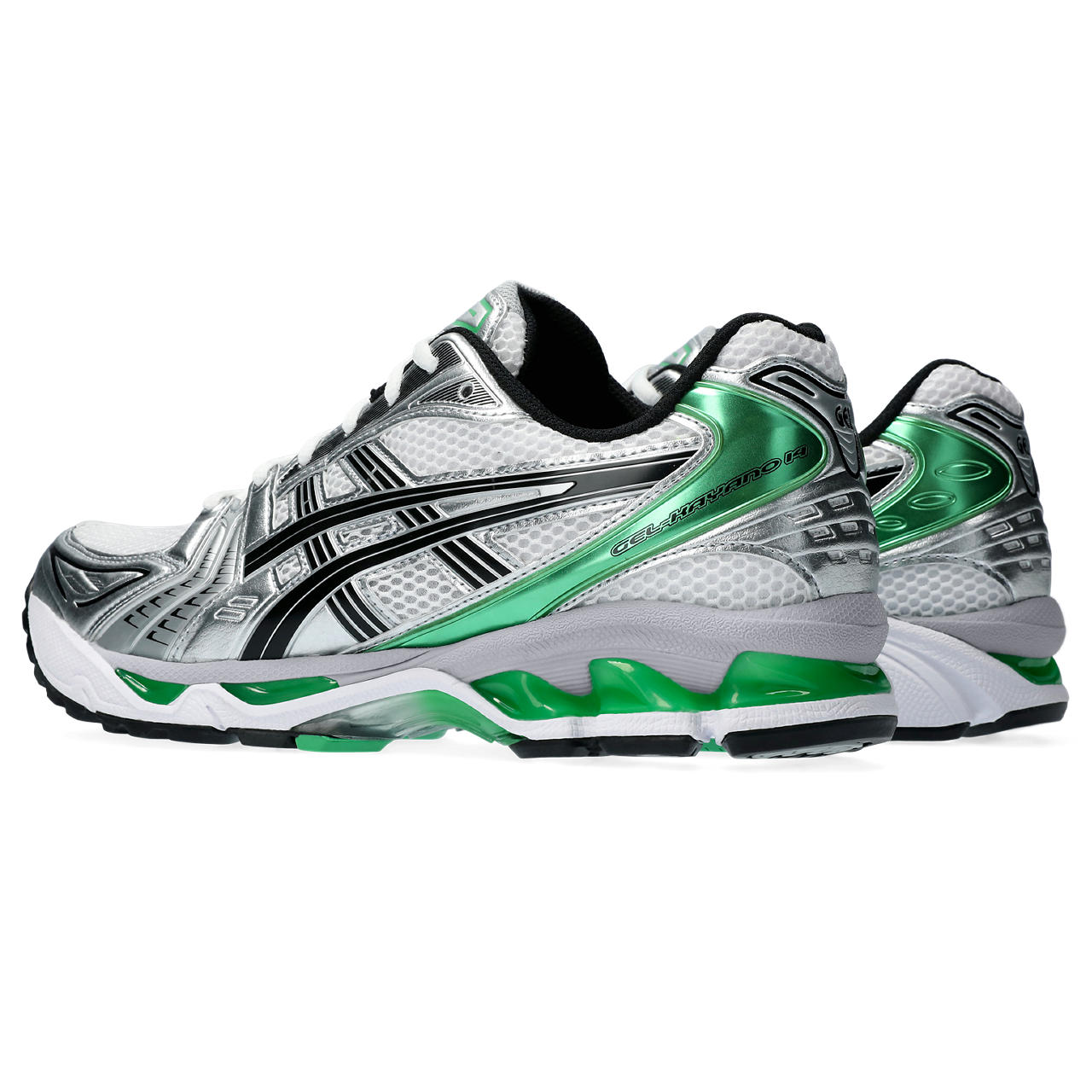 アシックス ゲル カヤノ14 asics  GEL-KAYANO 14 WHITE/MALACHITE GREEN