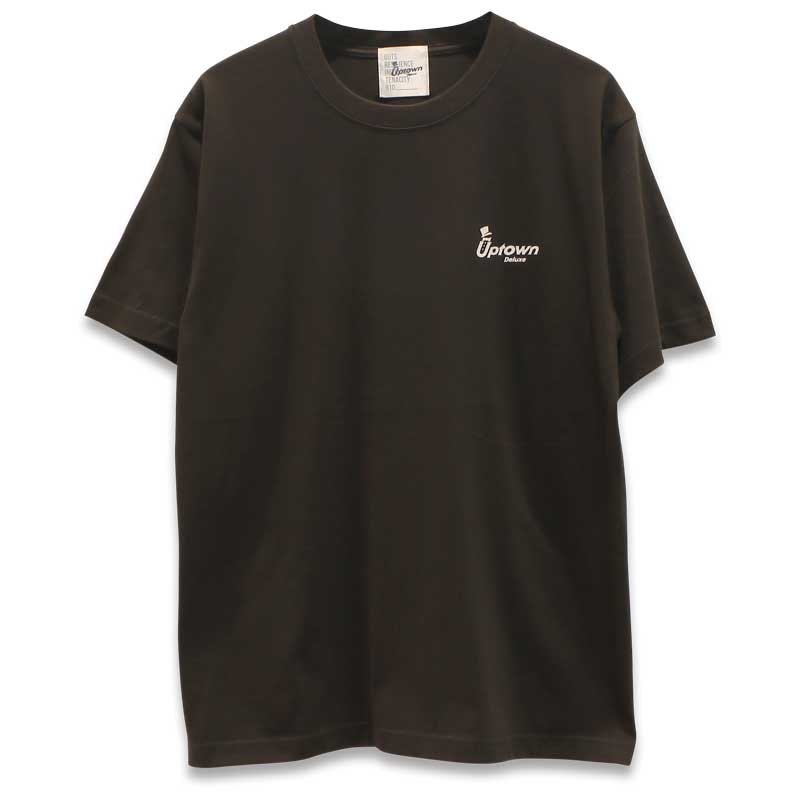 UPTOWN LOGO T-SH アップタウン ロゴ Tシャツ SUMI/BLACK
