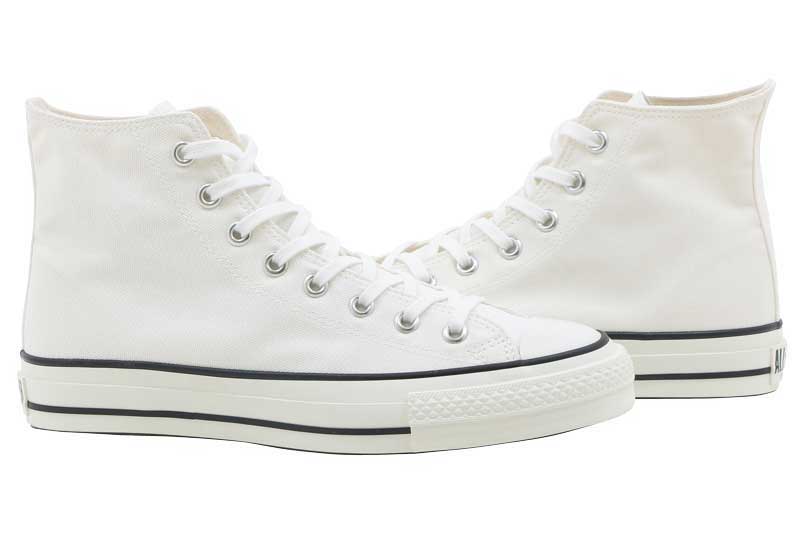 コンバース キャンバス オールスター J ハイ CONVERSE CANVAS ALL STAR J HI Made in JAPAN 32067960 白 日本製 メイドインジャパン スニーカー レディース 女性