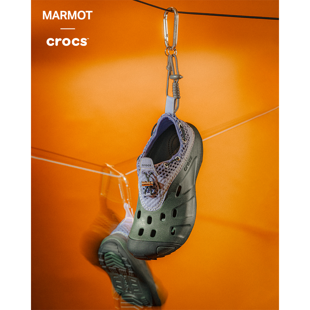 クロックス クロックス クイック トレイル ロー  MARMOT CAPITAL × Crocs QT 210171-3VT