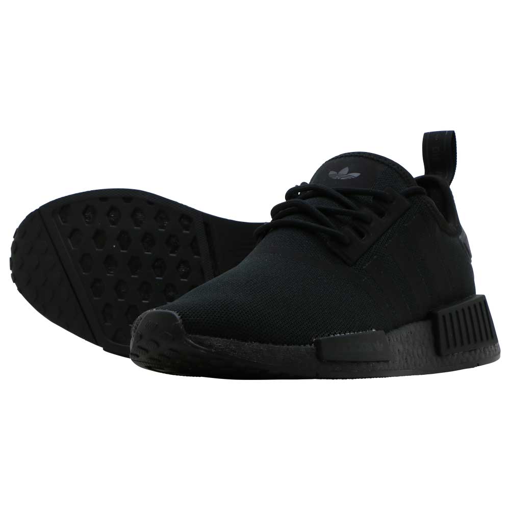 アディダス NMD_R1 プライムブルー adidas PRIMEBLUE GZ9256 黒 BOOST