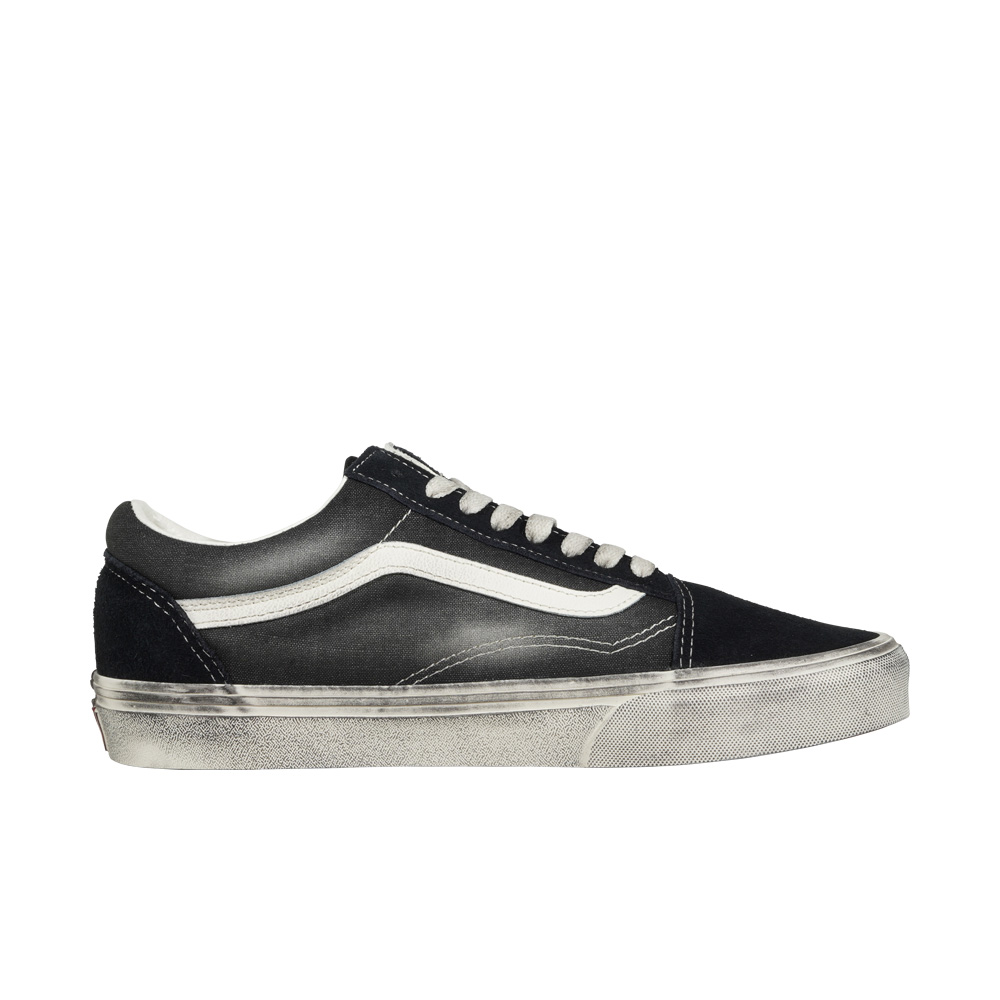 ヴァンズ オールドスクール ウェーブウォッシュ VANS OLD SKOOL WAVE WASHED 00CR5-BLA