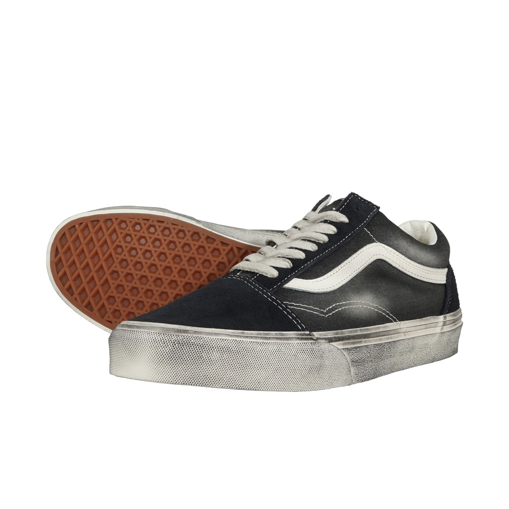 ヴァンズ オールドスクール ウェーブウォッシュ VANS OLD SKOOL WAVE WASHED 00CR5-BLA