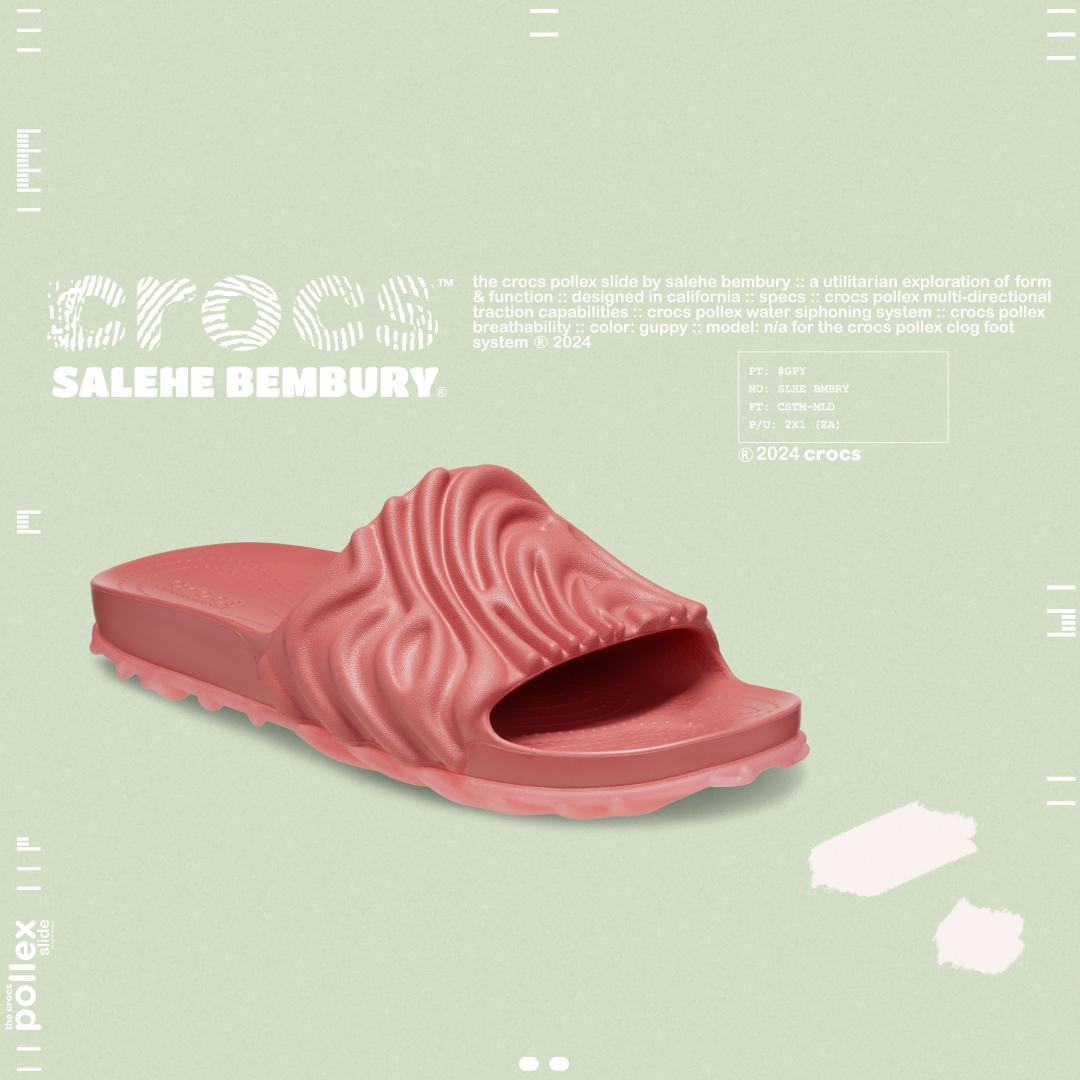 クロックス サレヘベンバリーx ポーレックス スライド Crocs SaleheBembury x ThePollexSlide 208685-6ZN