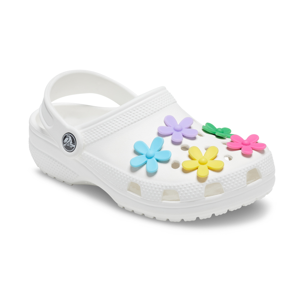 クロックス ジビッツ Crocs JIBBITZ 10011431  Flower Power 5 Pack