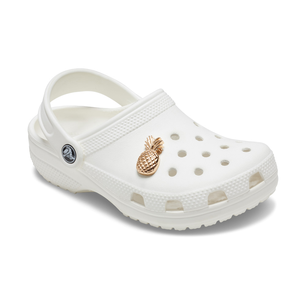 クロックス ジビッツ Crocs JIBBITZ 10011124  Gold Pineapple