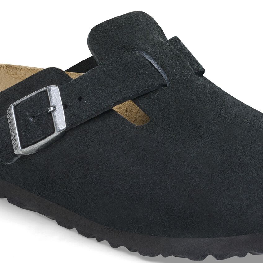 ビルケンシュトック ボストン スエードレザー BIRKENSTOCK BOSTON LEVE Black