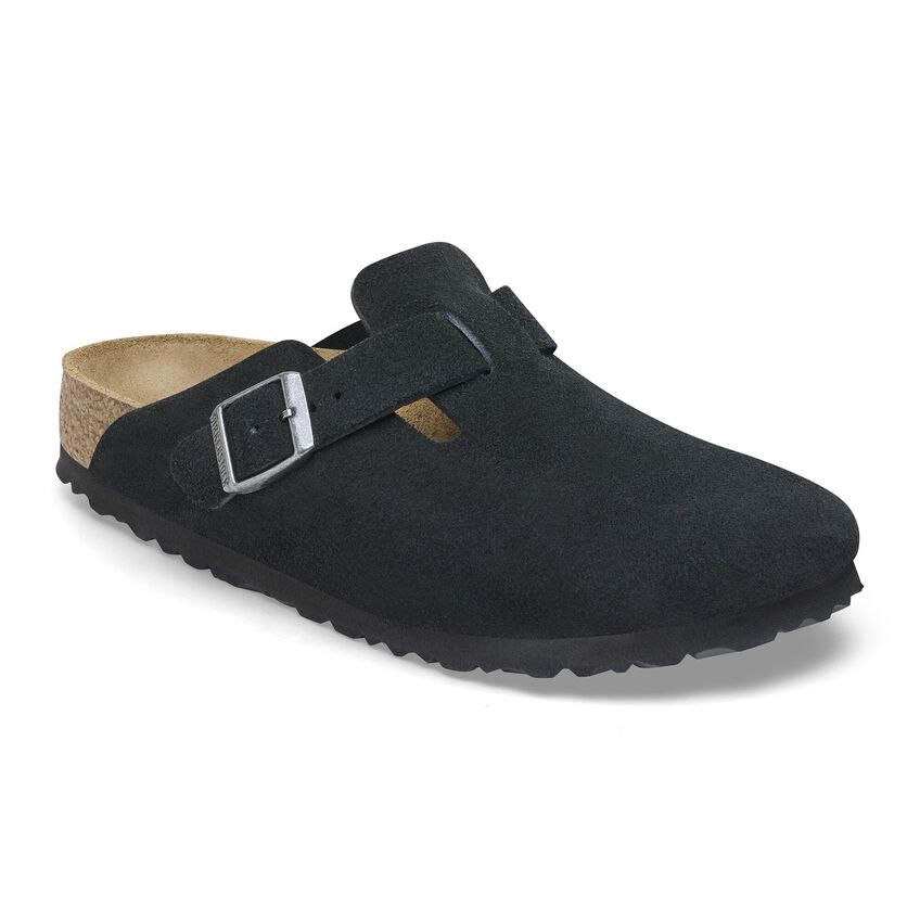 ビルケンシュトック ボストン スエードレザー BIRKENSTOCK BOSTON LEVE Black