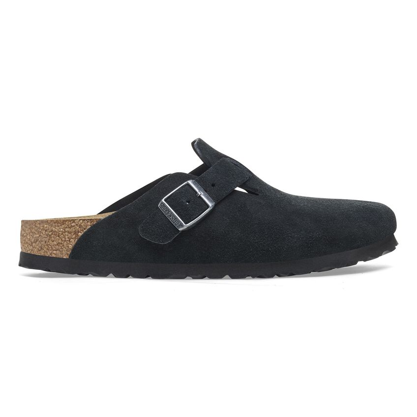 ビルケンシュトック ボストン スエードレザー BIRKENSTOCK BOSTON LEVE Black