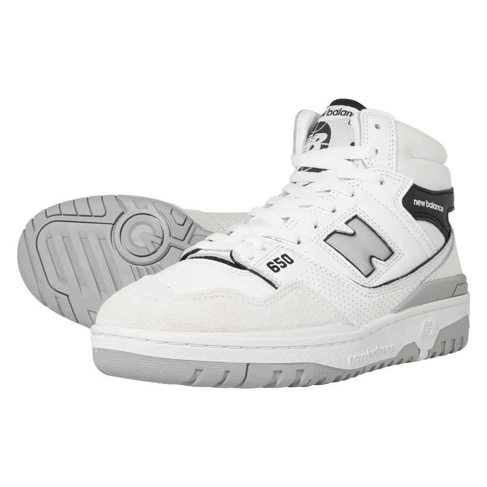ニューバランス　BB650 WHITE 25.5㎝スニーカー