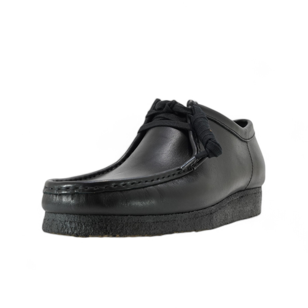 クラークス ワラビー  Clarks Wallabee -Black Leather