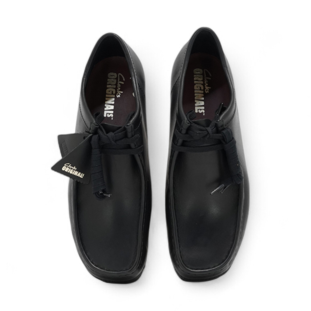 クラークス ワラビー  Clarks Wallabee -Black Leather