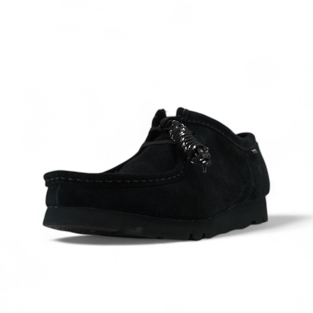 クラークス ワラビー ゴアテックス Clarks WallabeeGTX Black Sde