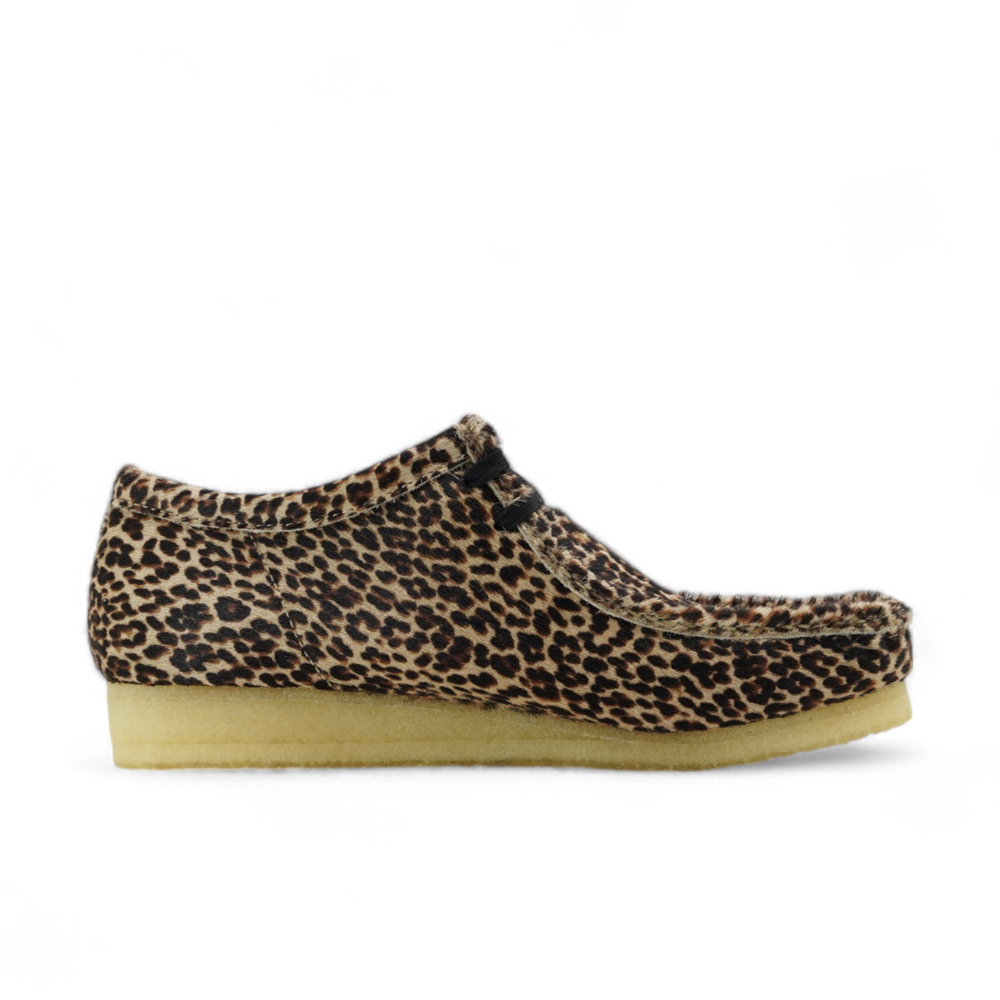 クラークス ワラビー Clarks Wallabee Leopard Print