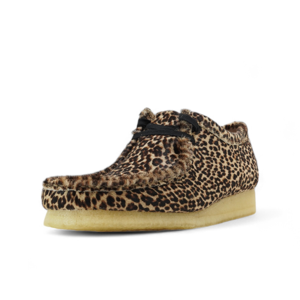 クラークス ワラビー Clarks Wallabee Leopard Print