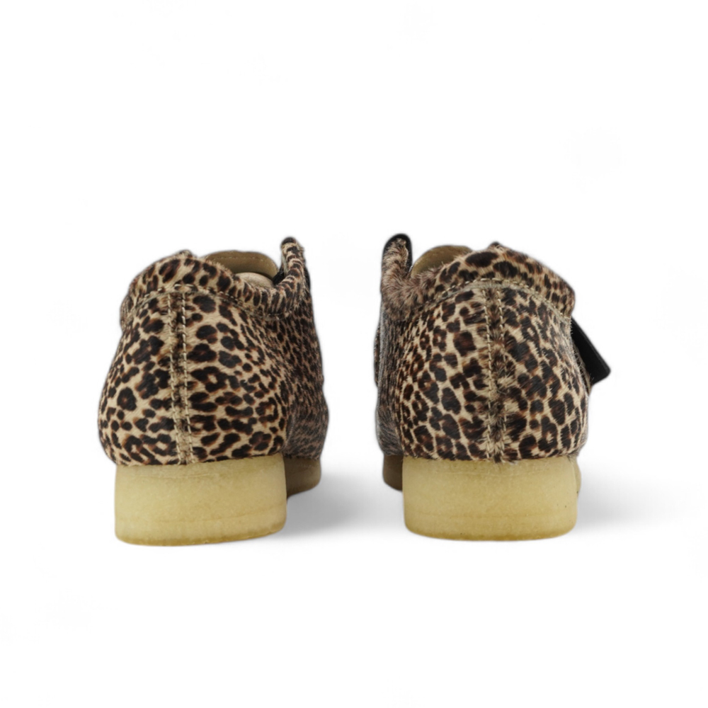 クラークス ワラビー Clarks Wallabee Leopard Print