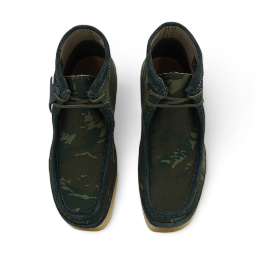 クラークス ワラビー ブーツ Clarks Wallabee Boot GRN Camouflage