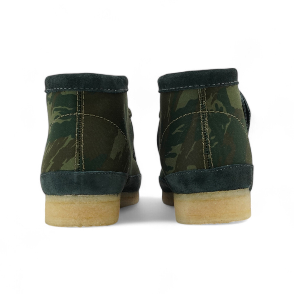 クラークス ワラビー ブーツ Clarks Wallabee Boot GRN Camouflage