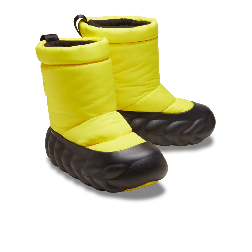 クロックス オーバーパフ ブーツ crocs  OVERPUFF BOOT 210667-77K