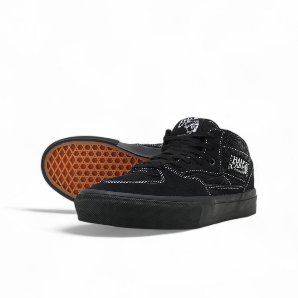 ヴァンズ スケート ハーフキャブ  VANS SKATE HALF CAB WEB DARK GREY/BLACK