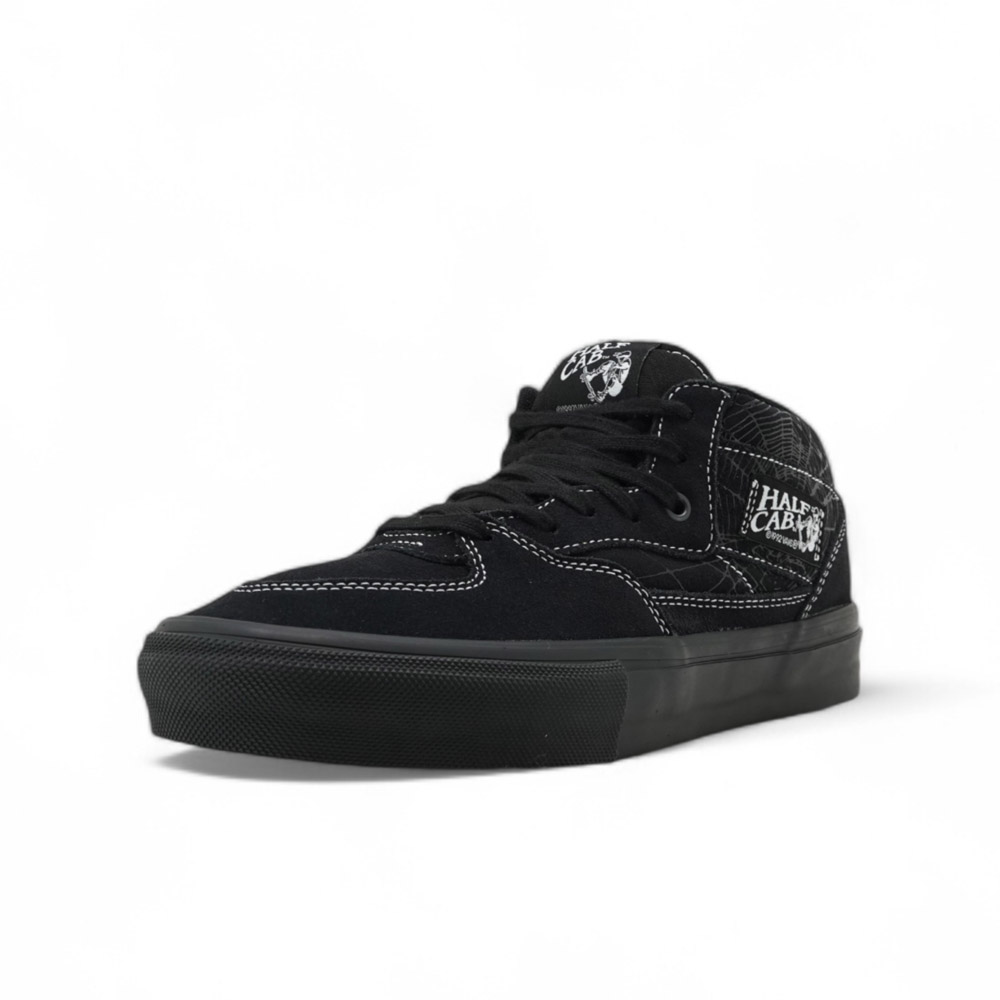 ヴァンズ スケート ハーフキャブ  VANS SKATE HALF CAB WEB DARK GREY/BLACK