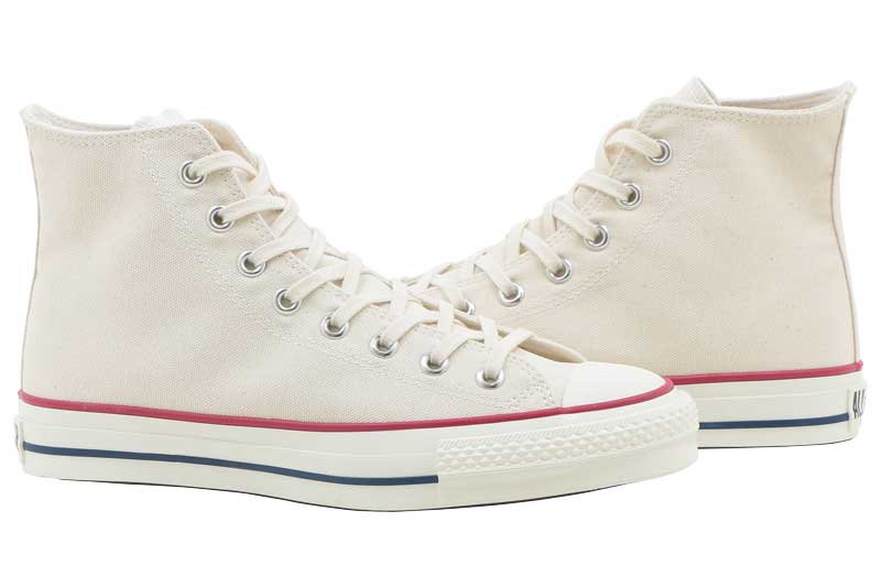 コンバース キャンバス オールスター J ハイ CONVERSE CANVAS ALL STAR J HI Made in JAPAN 32068430 日本製 メイドインジャパン ナチュラル スニーカー レディース 女性